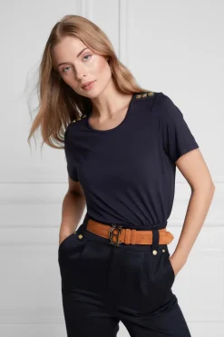 Holland Cooper Shirts & Tops|Shirts & Tops<Relax Fit Crew Neck Tee