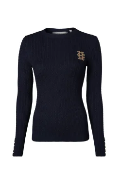 Holland Cooper Sweaters & Jumpers|Sweaters & Jumpers<Women's Princeton Crew Neck Knit Jumper