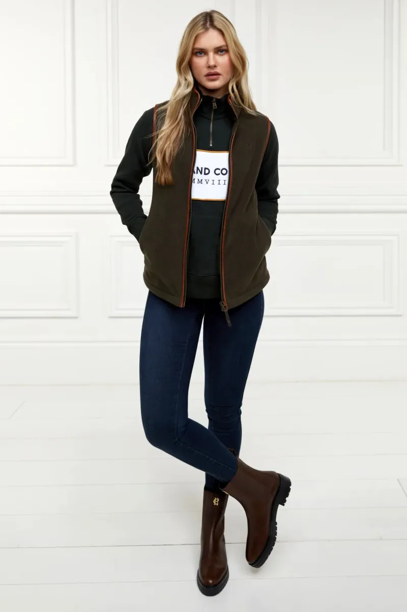 Holland Cooper Sweaters & Fleeces|Sweaters & Jumpers<Womens Sporting Heritage Zip Henley