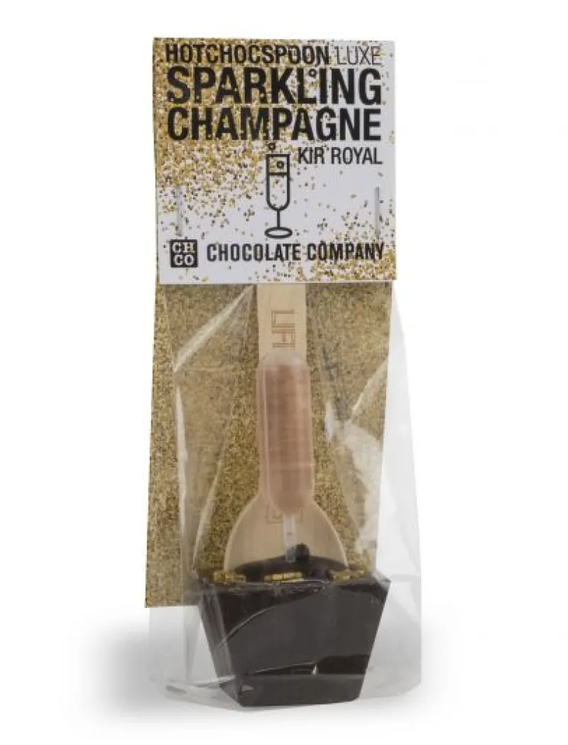 Creme d'Or Sweets<Hotchocspoon Luxe Sparkling Bubbles Kir Royal (dark chocolate) 56g