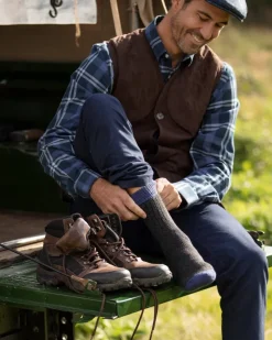 House Of Cheviot Country Accessories|Shooting Accessories<Glen Merino/Wool Blend Socks