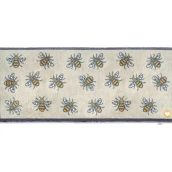 Phoenox Textiles Homeware<Hug Rug Eco Genics Bee 1 Runner 65cmx150cm