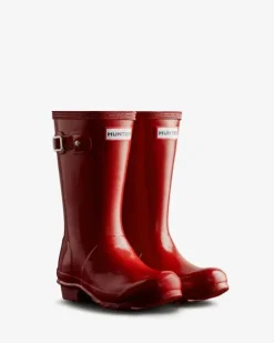 Hunter Kid's Wellingtons<Original Kids Gloss Wellington Boots