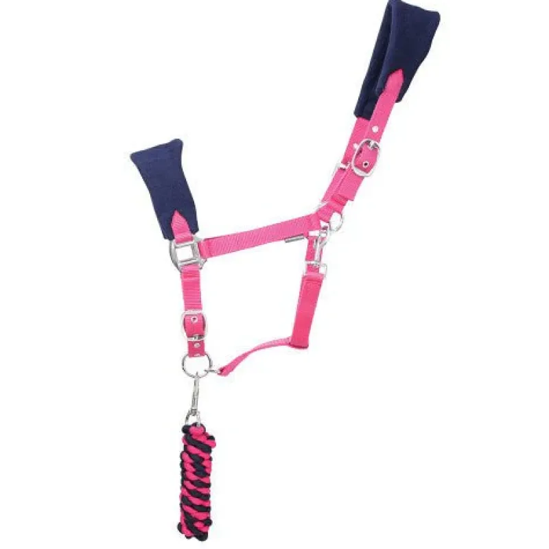 Battles Head Collars<Hy Equestrian DynaMizs Ecliptic Fleece Head Collar & Lead Rope