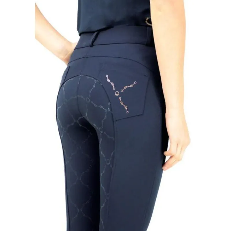 Battles Jodhpurs, Breeches & Leggings<Hy Equestrian Exquisite Bit and Stirrup Collection Breeches
