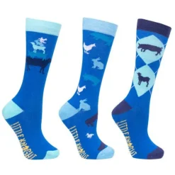 Hy equestrian Socks<Little Knight Farm Collection Socks (Pack of 3)