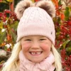 Hy equestrian Hats & Scarves<Morzine Children's Bobble Hat