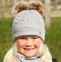Hy equestrian Hats & Scarves<Morzine Children's Bobble Hat