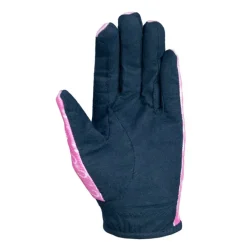 Hy equestrian Riding Hat Accessories<Pony Fantasy Riding Gloves by Little Rider - Pink/Navy
