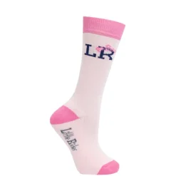 Hy equestrian Accessories|Socks<Pony Fantasy Bamboo Socks Little Rider - Pink/Navy