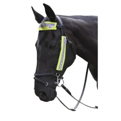 hy Saddlery Accessories|High-viz<Viz Bridle Set 3 Piece