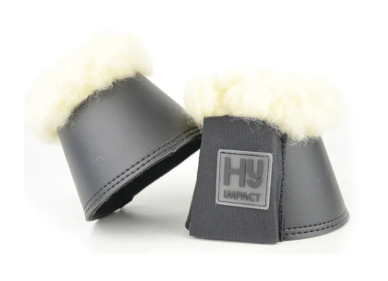 Hy equestrian Over Reach Boots<HyIMPACT Lambskin Over Reach Boots