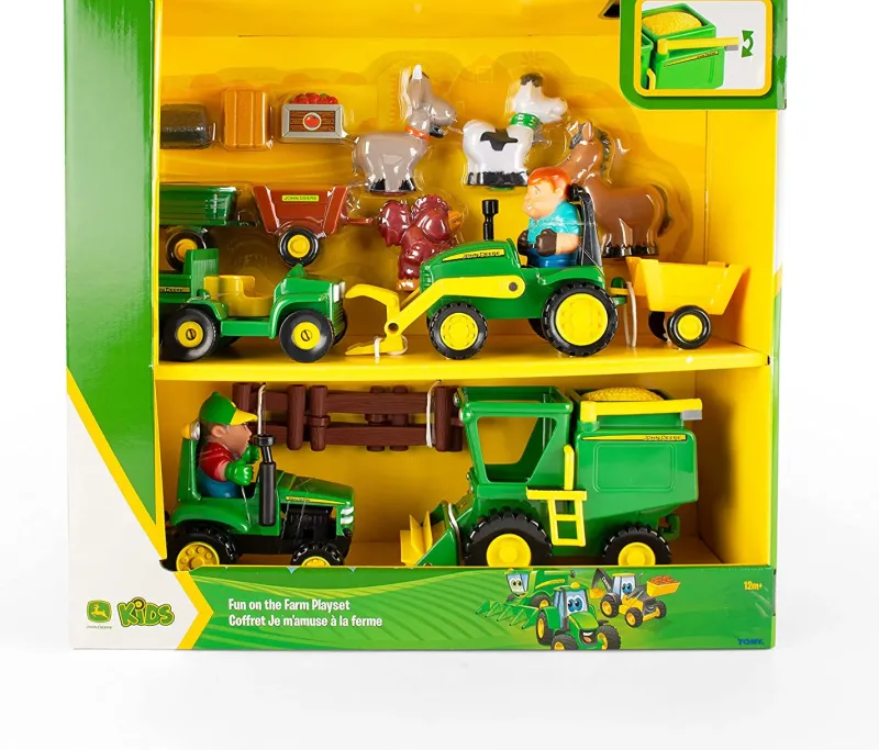 Country Ways Toys<John Deere Kids Fun on the Farm Playset
