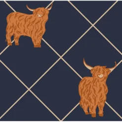 John Whitaker Turnout Rugs<Angus Highland Cow 170g Combo Turnout Rug