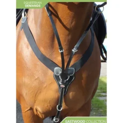 John Whitaker Breast Plates<Eastwood Elasticated V-Check Breastplate