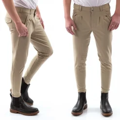 John Whitaker Jodhpurs & Breeches<Men's Clayton Knee Grip Breeches
