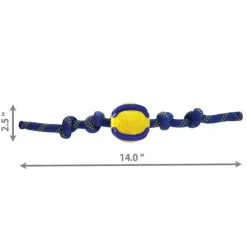 Trilanco Dog Toys<Kong Jaxx Brights Ball Rope Assorted Colours