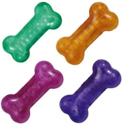 Kong Dog Toys<Squeezz Crackle Bone Assorted Colours