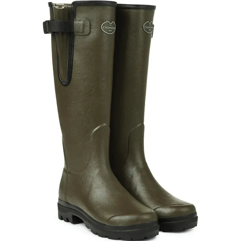 Le Chameau Women's Wellingtons<Women's Vierzon Jersey Lined Wellington Boots