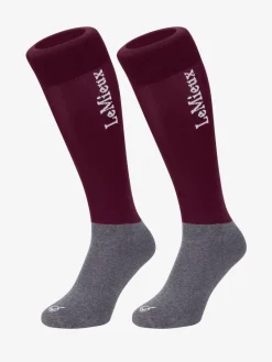 LeMieux Socks|Socks<Competition Sock (Pack of 2)