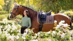 LeMieux Saddlery Accessories|Saddlepads & Numnahs<Loire Classic Dressage Square SS24