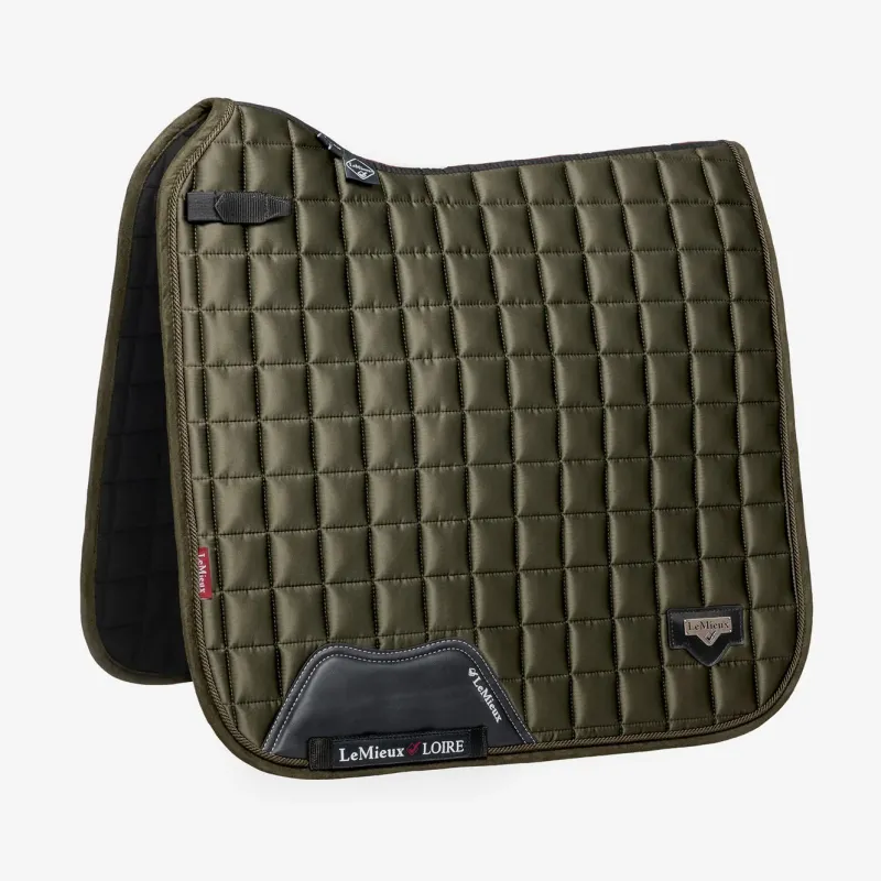 LeMieux Saddlepads & Numnahs<Loire Satin Classic Dressage Square Saddle Pad