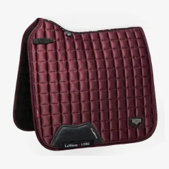LeMieux Saddlepads & Numnahs<Loire Satin Classic Dressage Square Saddle Pad