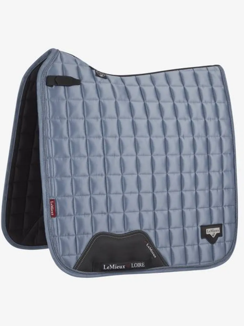 LeMieux Saddlepads & Numnahs<Loire Satin Classic Dressage Square Saddle Pad