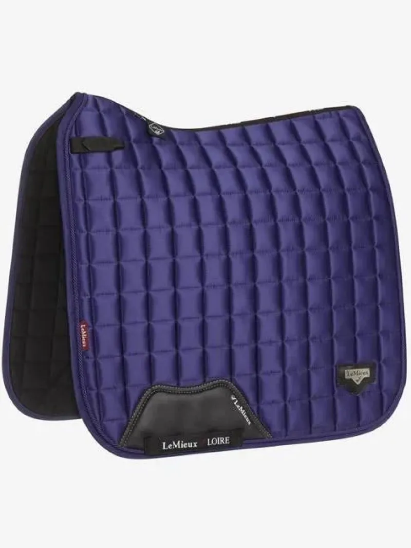 LeMieux Saddlepads & Numnahs<Loire Satin Classic Dressage Square Saddle Pad