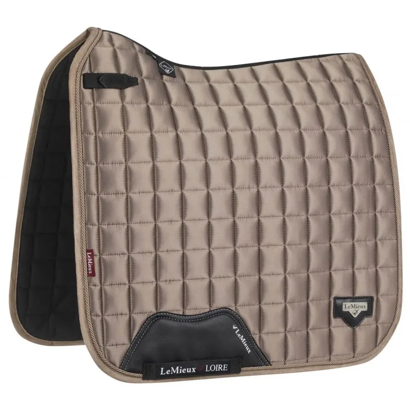 LeMieux Saddlepads & Numnahs<Loire Satin Classic Dressage Square Saddle Pad