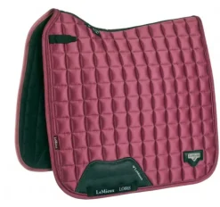 LeMieux Saddlepads & Numnahs<Loire Satin Classic Dressage Square Saddle Pad