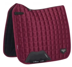 LeMieux Saddlepads & Numnahs<Loire Satin Classic Dressage Square Saddle Pad