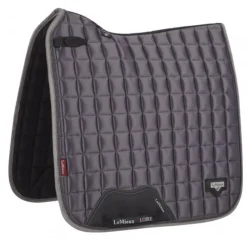 LeMieux Saddlepads & Numnahs<Loire Satin Classic Dressage Square Saddle Pad