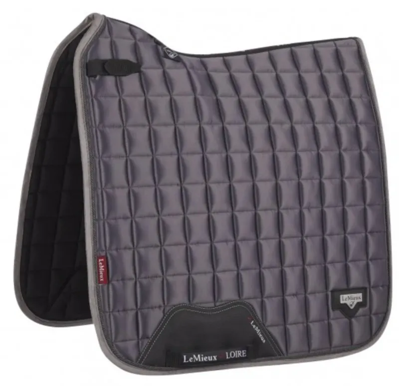 LeMieux Saddlepads & Numnahs<Loire Satin Classic Dressage Square Saddle Pad