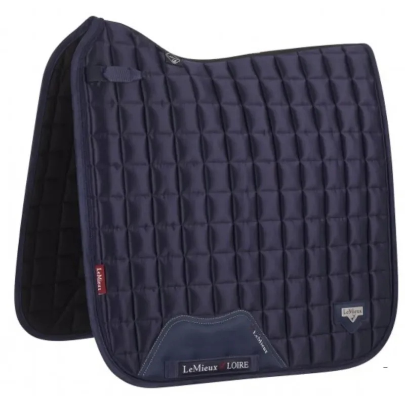 LeMieux Saddlepads & Numnahs<Loire Satin Classic Dressage Square Saddle Pad