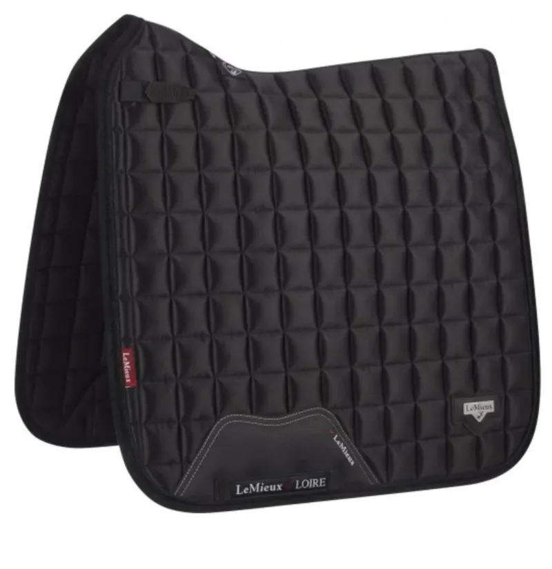LeMieux Saddlepads & Numnahs<Loire Satin Classic Dressage Square Saddle Pad