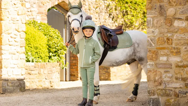 LeMieux Saddlery Accessories|Saddlepads & Numnahs<Mini Suede Jump Square SS24