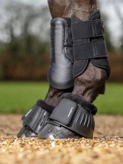 LeMieux Over Reach Boots<ProSport Rubber Bell Boots with Fleece