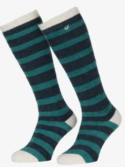 LeMieux Socks|Socks<Sophie Stripe Fluffies