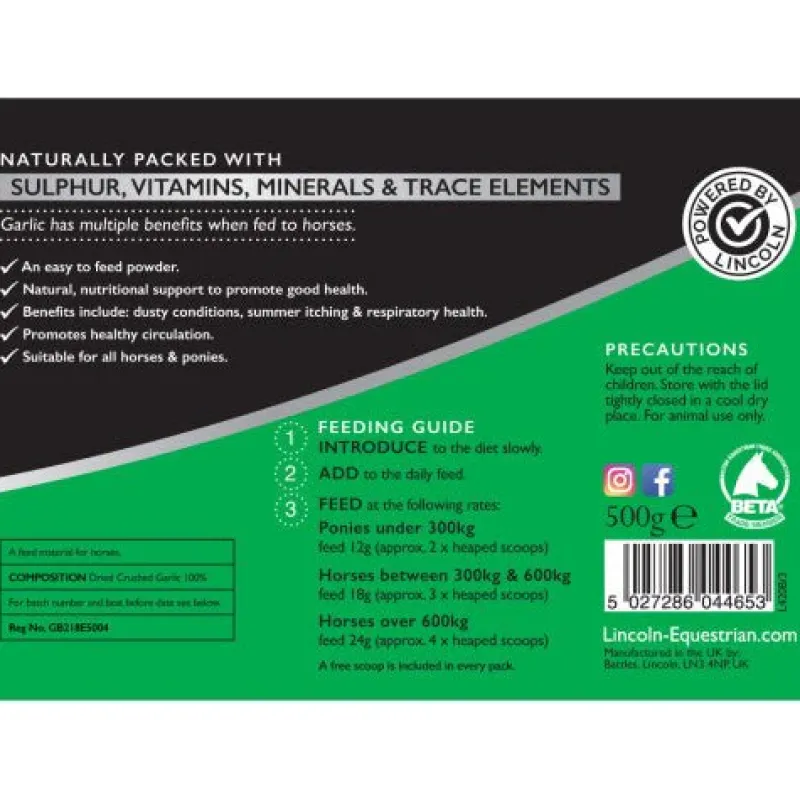 Lincoln Supplements<Garlic Powder