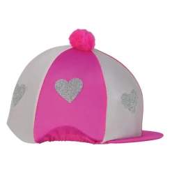 Battles Riding Hat Accessories|Riding Hat Accessories<Love Heart Glitter Hat Cover by Little Rider