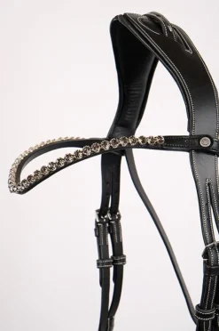 Montar Bridle Parts<Curved Crystal Browband