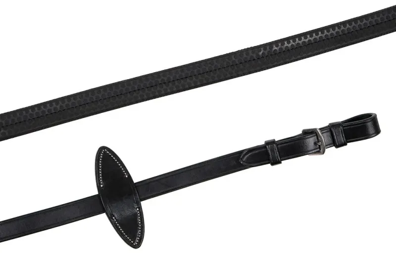 Montar Reins<ECO Leather Rubber Reins - Buckles