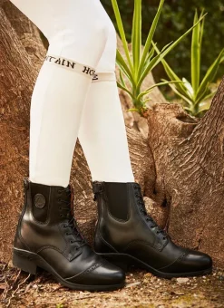 Mountain Horse Women's Leather Boots|Jodhpur Boots<Aurora Back Zip Laced Front Paddock Boot