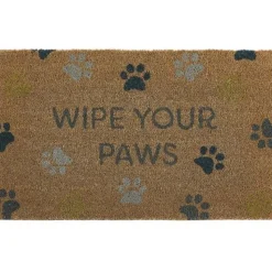 Phoenox Textiles Homeware<My Mat Printed Coir Wipe Your Paws 45x75cm