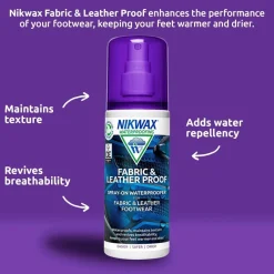 John Rothery Footwear Care<NikWax Waterproofing Fabric & Leather Proof