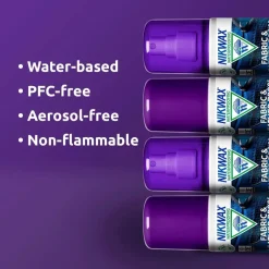 John Rothery Footwear Care<NikWax Waterproofing Fabric & Leather Proof