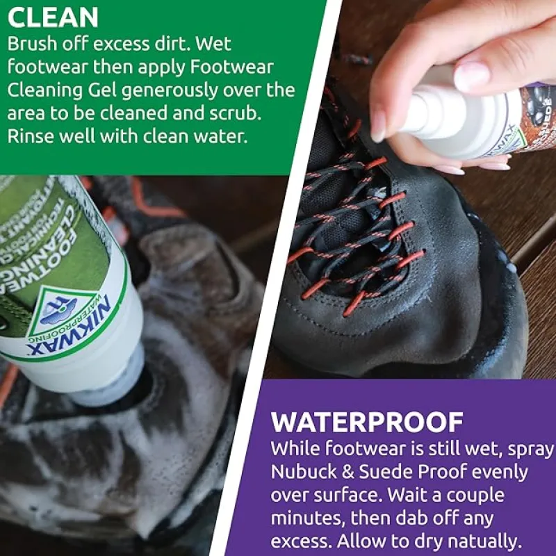John Rothery Footwear Care|Footwear Accessories<NikWax Waterproofing Nubuck & Suede Proof Spray