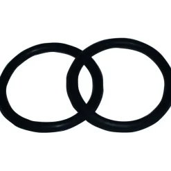 Shires Stirrup Irons<Peacock Rubbers Black