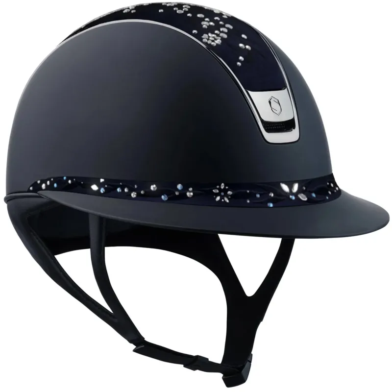 Samshield Riding Hat Accessories|Riding Hats<2.0 Miss Shield Shadowmatt Flower Swarovski Jewelry